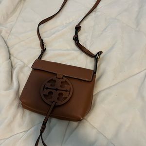 Tory Burch Miller crossbody tan bag